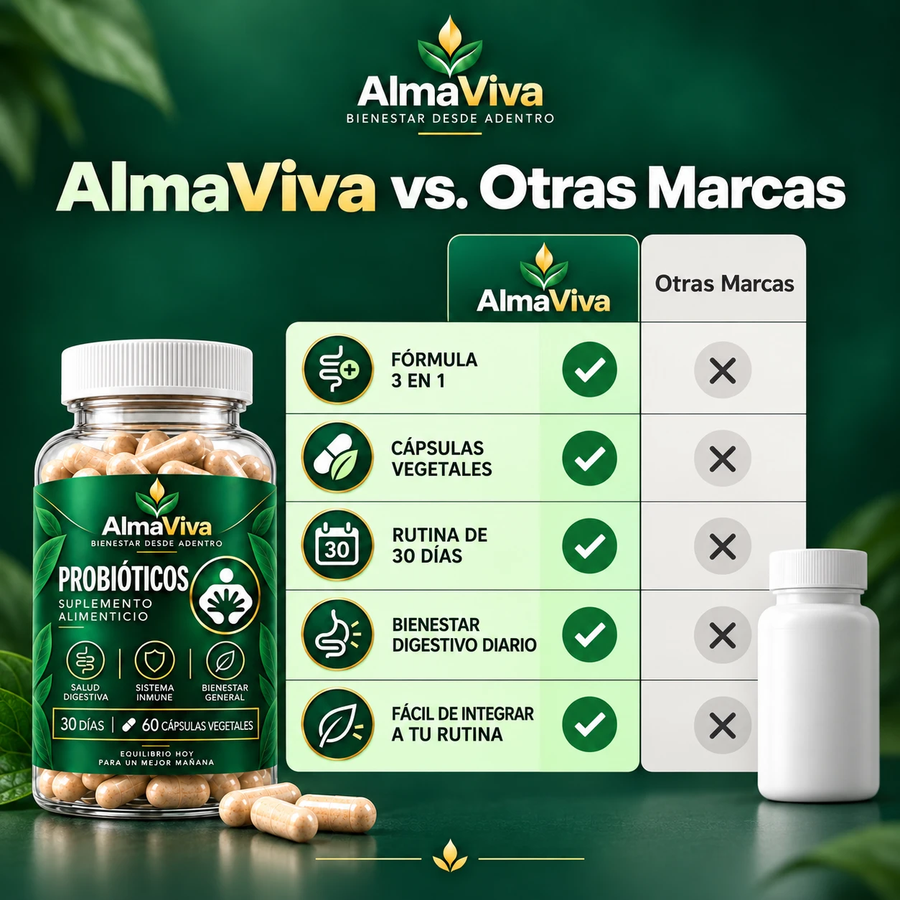 AlmaViva frente a otras marcas